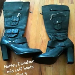 Harley Davidson boots size 9